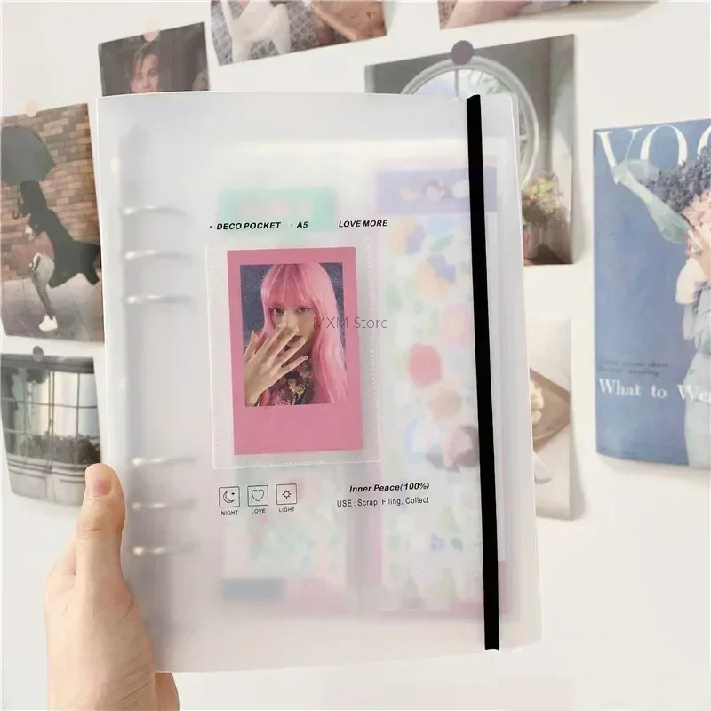 A5 Binder Photocards Holder Kp - Polaroid Photo Album avaliação e preço