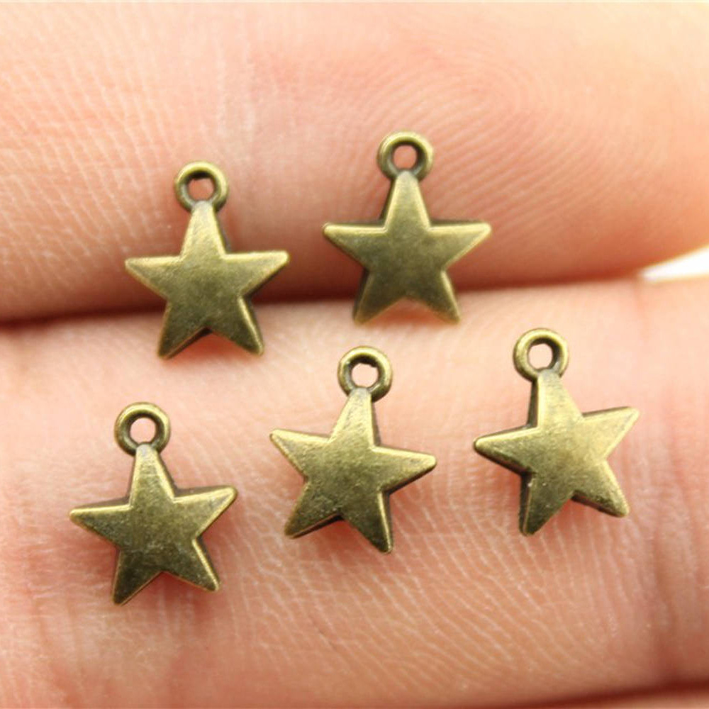 40pcs 8.6x7.1mm 2 Colors Antiq - Vintage Collectible Item avaliação e preço