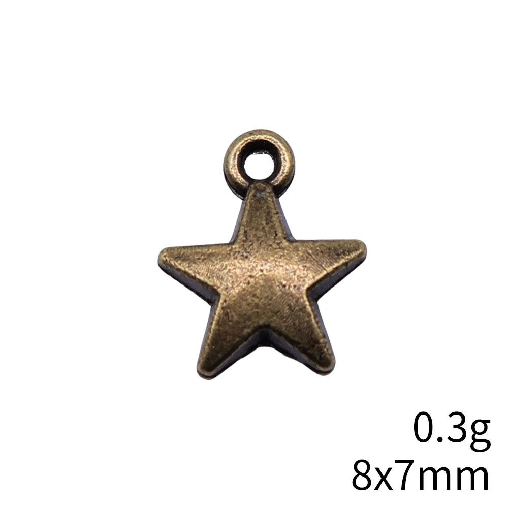40pcs 8.6x7.1mm 2 Colors Antiq - Vintage Collectible Item avaliação e preço