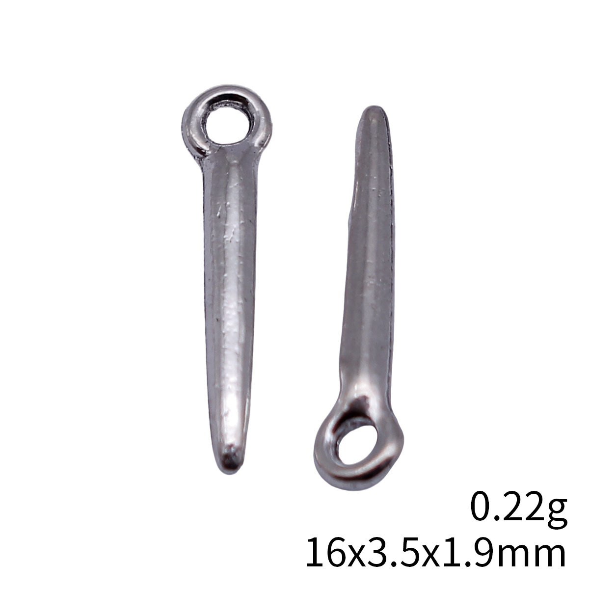 80pcs 16x3.5x1.9mm(0.63x0.14x0 - Vintage Collectibles For Sale avaliação e preço