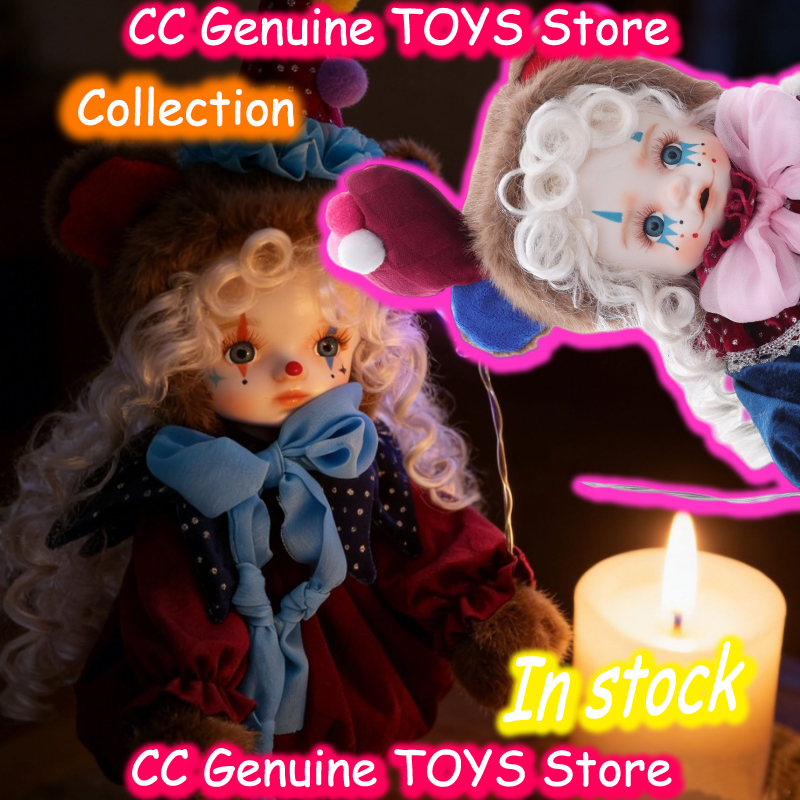 Ceramic Plush Vintage Clown Do - Vintage Collectible Porcelain Dolls avaliação e preço