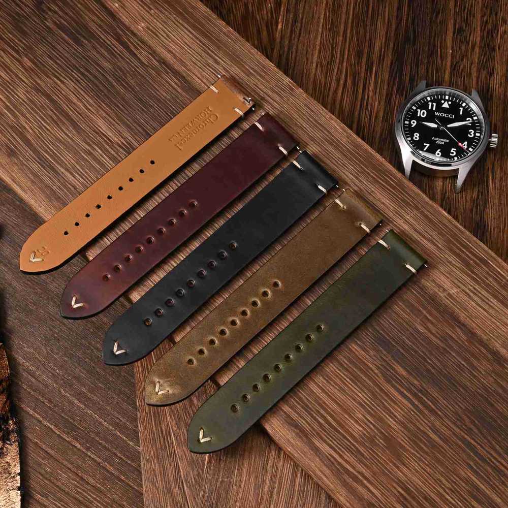 WOCCI Oil Wax Leather Watch St - Vintage Collectible Pins avaliação e preço
