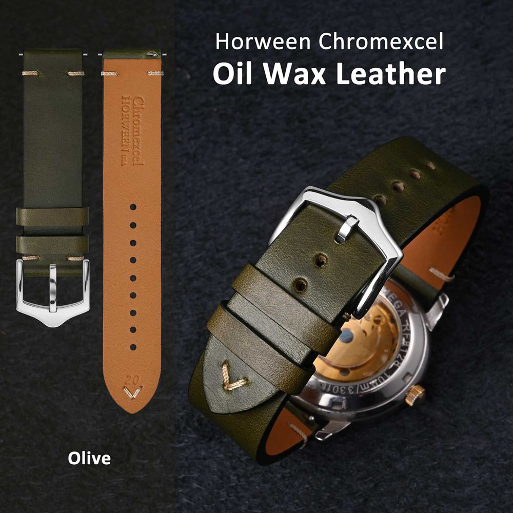WOCCI Oil Wax Leather Watch St - Vintage Collectible Pins avaliação e preço