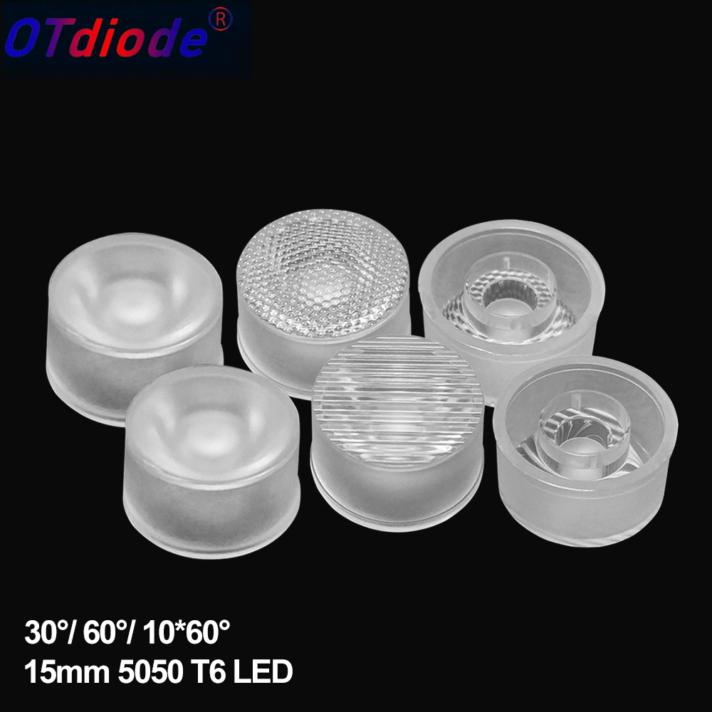 10pcs LED Lens 15mm 5050 T6 Op - Darkroom Enlarger Lens avaliação e preço