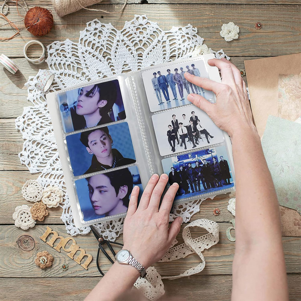 Kpop Transparent Photo Album M - Polaroid Photo Album avaliação e preço