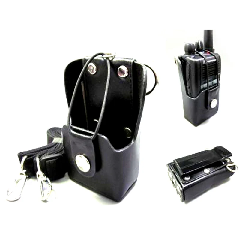 Black Hard Artificial Leather  - Cassette Walkman Belt avaliação e preço