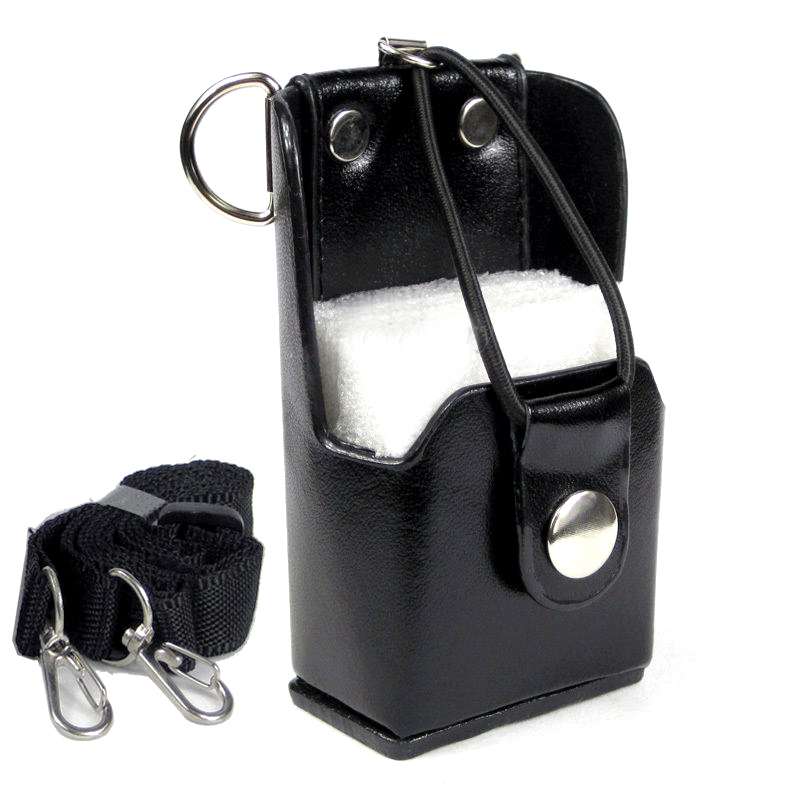 Black Hard Artificial Leather  - Cassette Walkman Belt avaliação e preço