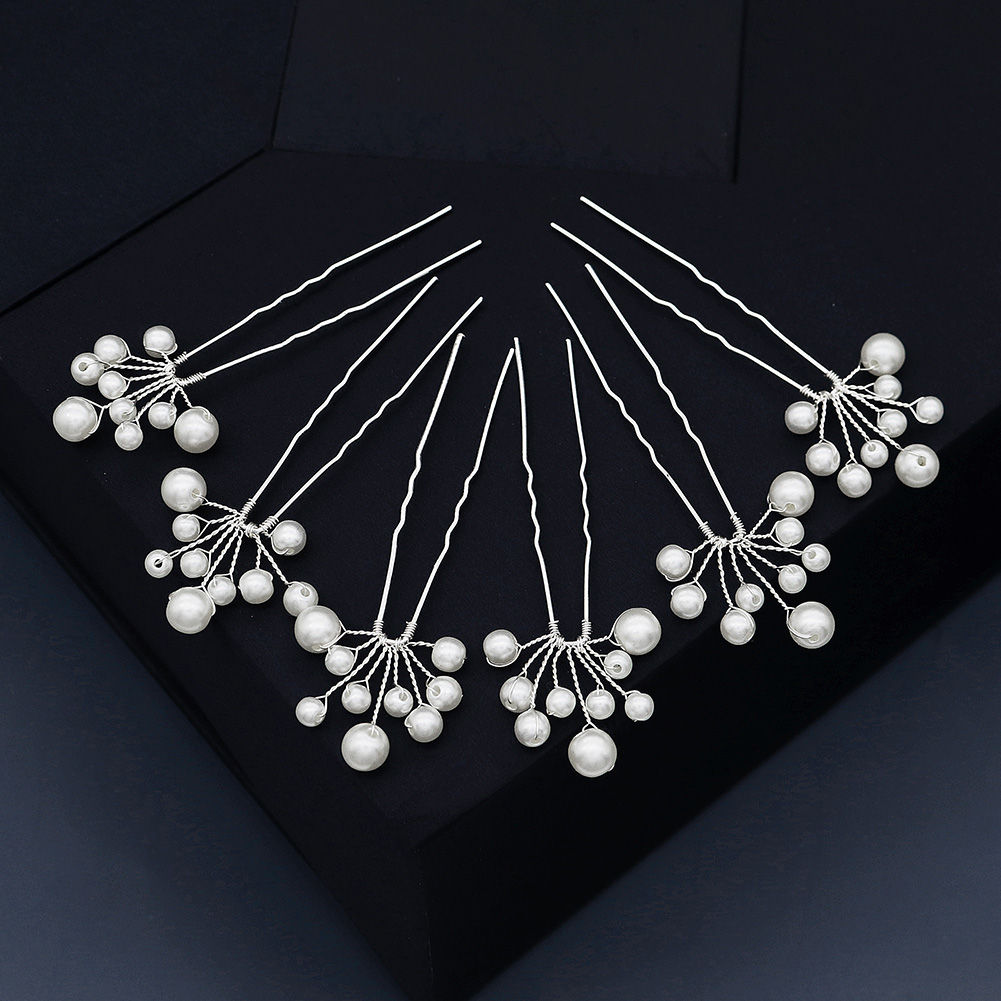 Vintage Pearl Flower Hairpin S - Vintage Collectible Item avaliação e preço