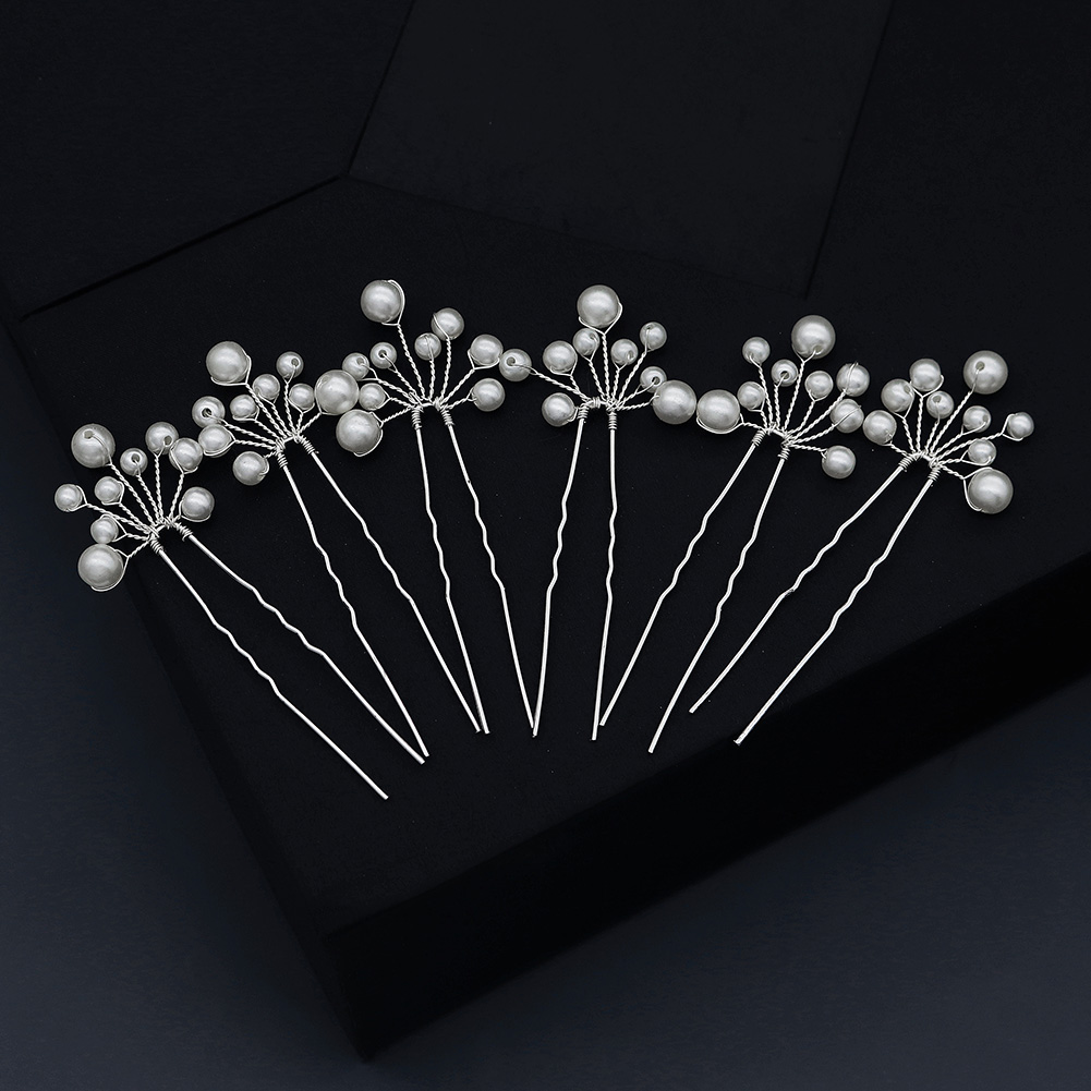 Vintage Pearl Flower Hairpin S - Vintage Collectible Item avaliação e preço